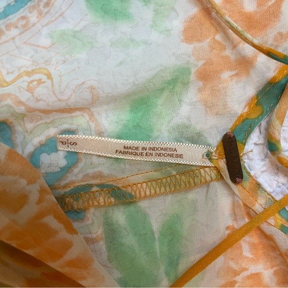 FREE PEOPLE TIE BACK SHEER TUNIC - Picture 4 of 7